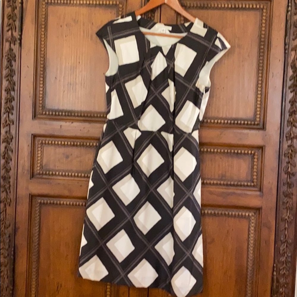 Cap sleeve silk dress